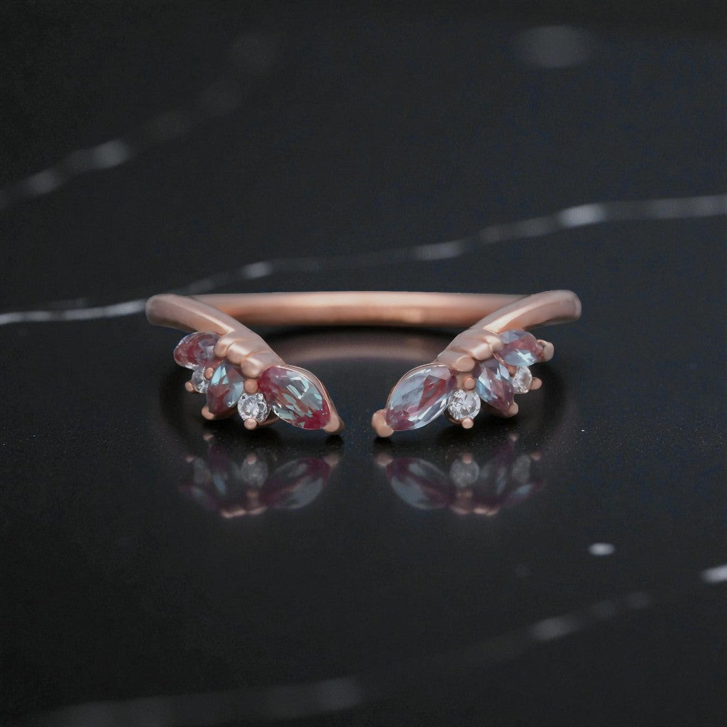 Blossom Aura Duo Ring