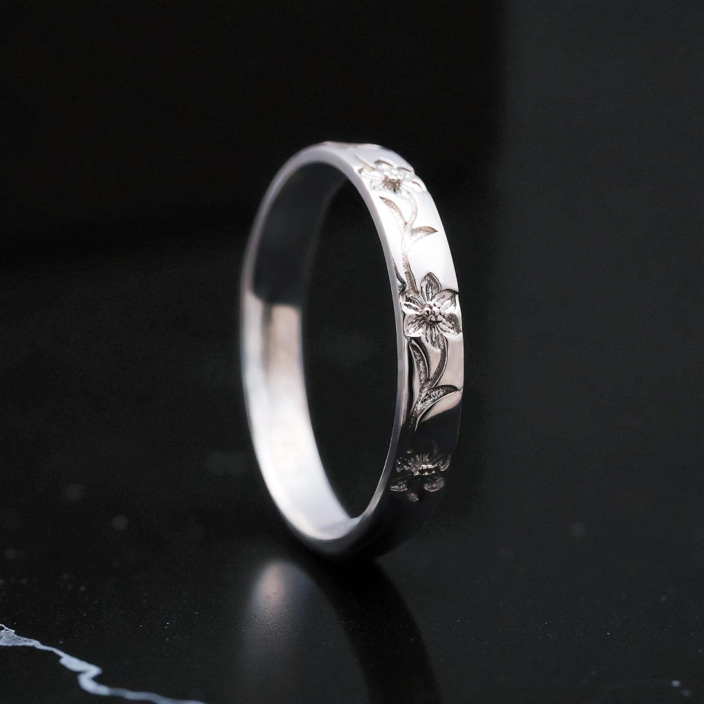 Twilight Vine Amethyst Ring