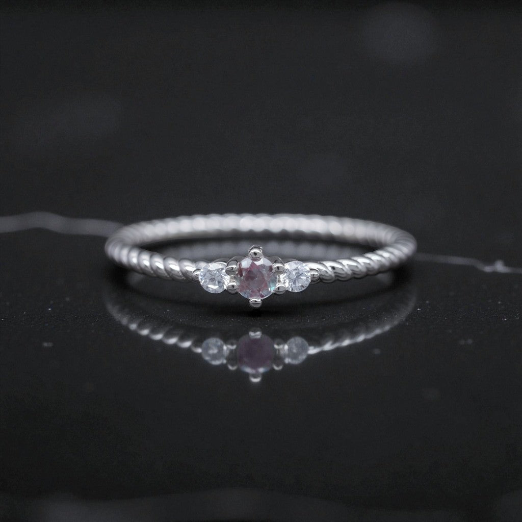 Trio Twisted Classique Ring