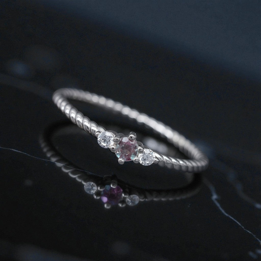 Trio Twisted Classique Ring